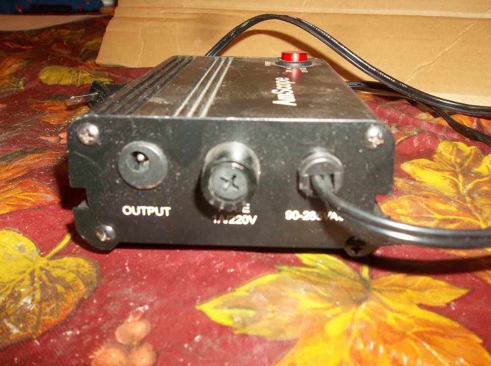 AmScope LED-80MB 80-LED Microscope Dimming Ring Led Illuminator Power Supply