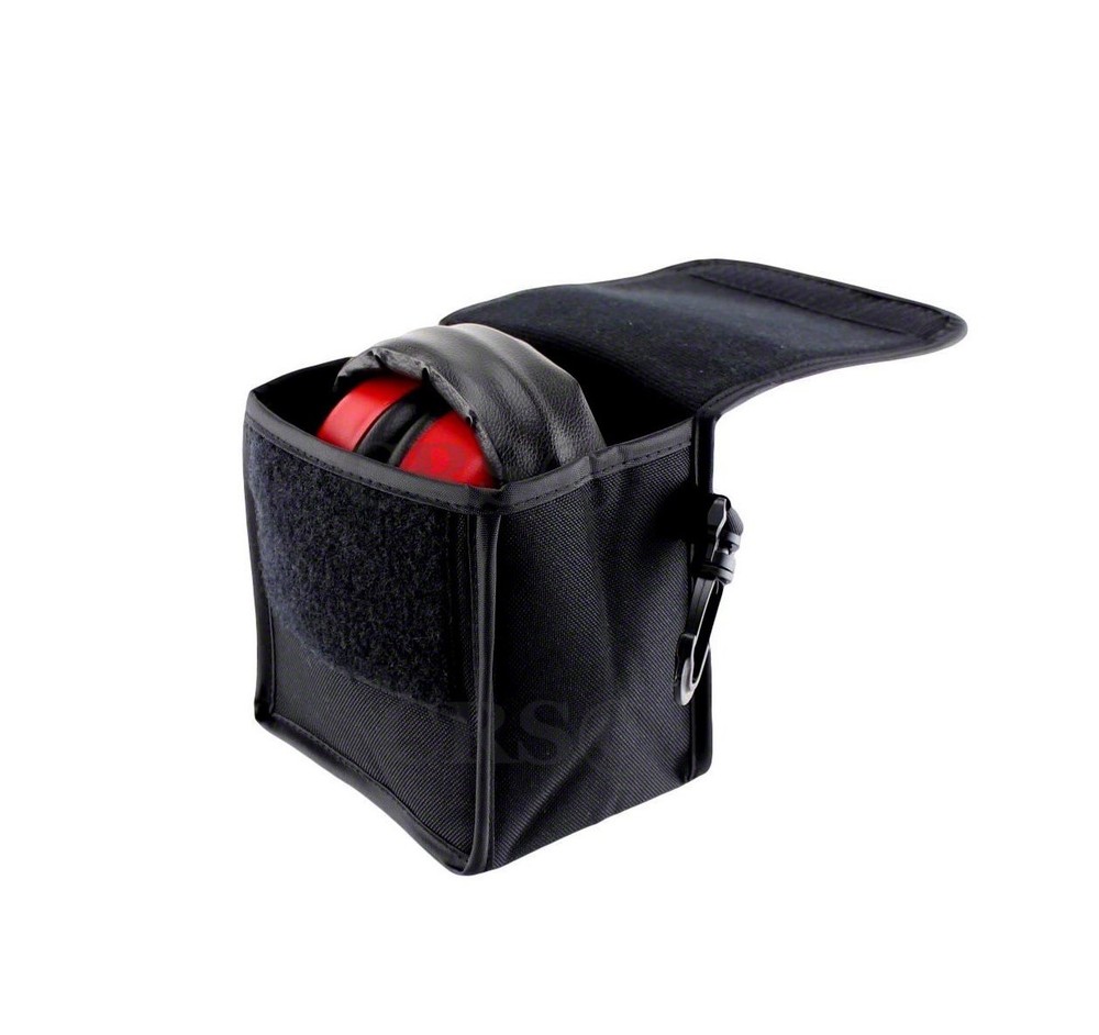 Titus Folding Earmuff Carrying Case Storage Shooting Range Hearing Protection