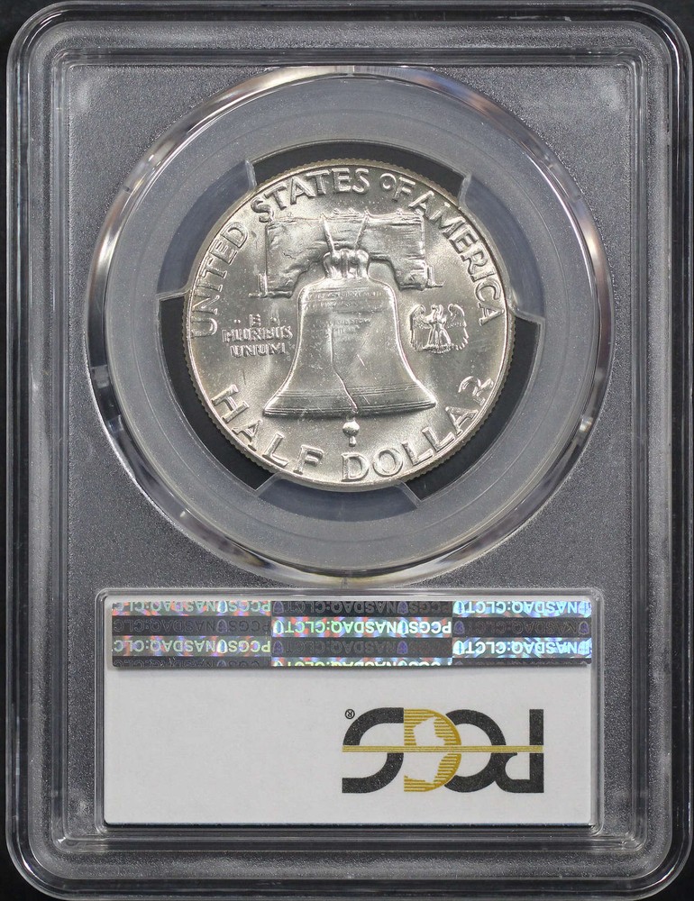 1960 Franklin Half Dollar PCGS MS-65FBL