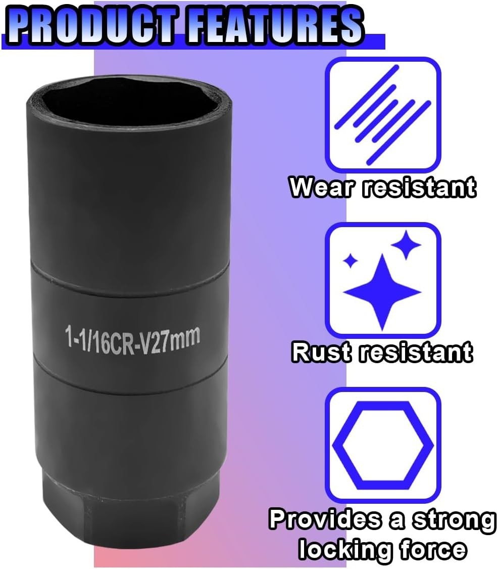 1 PC Automobile Oil Pressure Switch Socket Oil Pressure Sensor Removal Access...