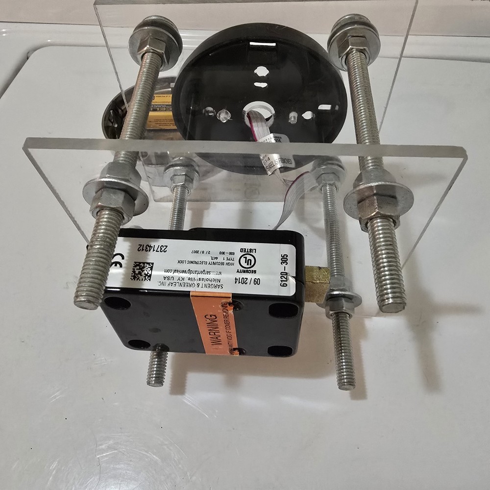 combination lock testing equipment jig