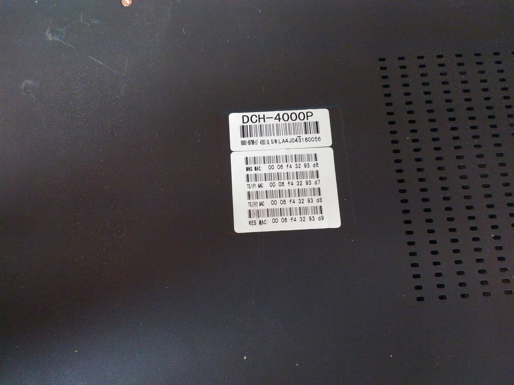 Defective PBI DCH-4000P Professional Digital TV Processor AS-IS for Parts