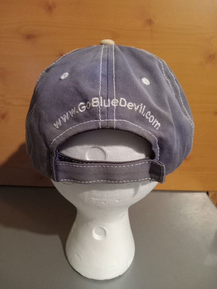 Blue Devil Racing Baseball Hat Shasta Wear Blue Adjustable Strapback