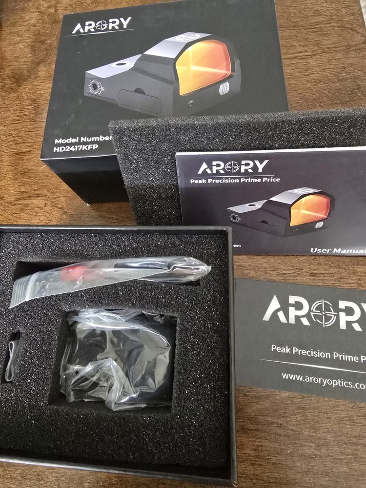 ARORY Red Dot Sight - Shake Awake Micro Reflex Sight - HD2417KFP