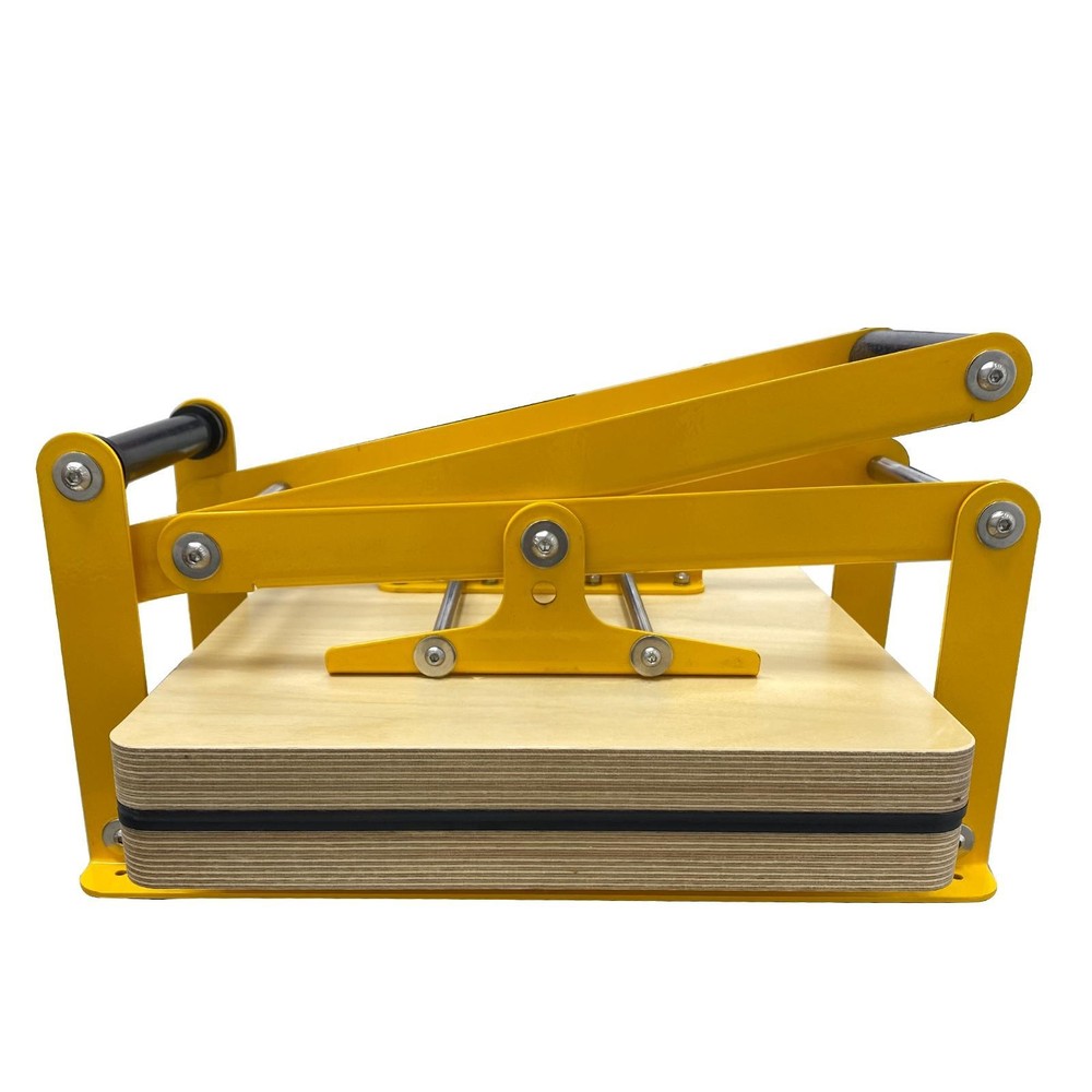 Manual Flat Press Printmaking Machine 11*11" Letterpress Printing Triangular Bra