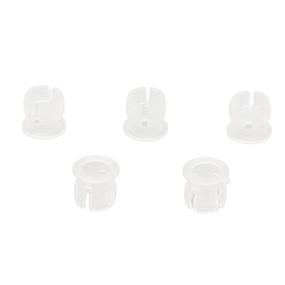 200PCS 5mm LED Holders Flat Buckle Light Emitting Diode Clips Plastic New