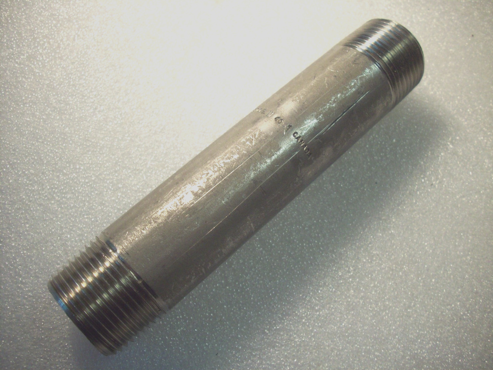 1" Mnpt X 6" Stainless Steel 304/L Pipe Nipple Sch 40