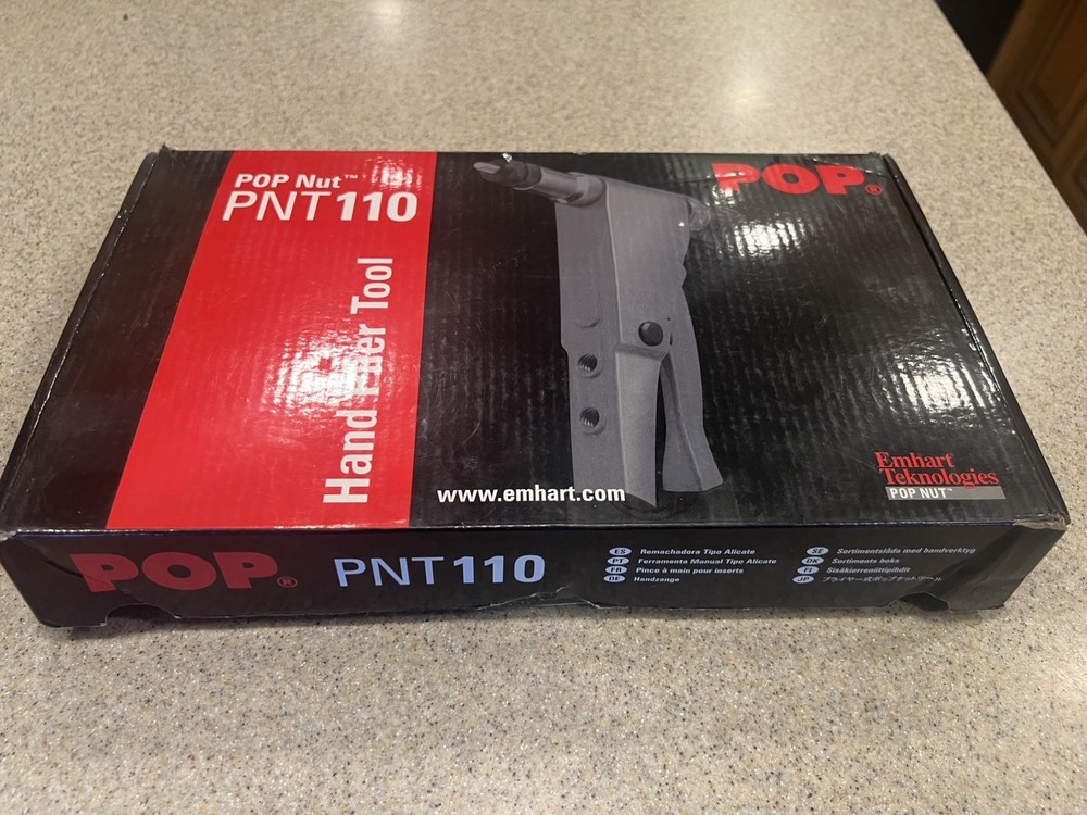 Pop Nut Hand Plier Tool PNT110 Kit