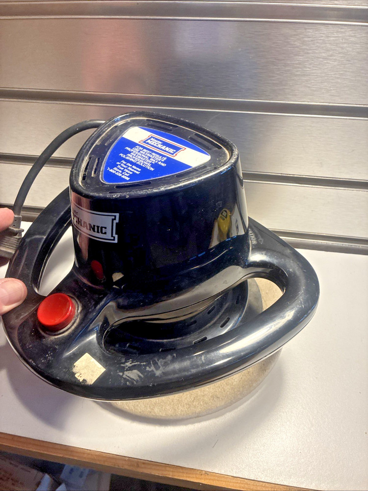 Random Orbital Buffer & Polisher Master Mechanic 9” Pad Size Tool Only No Bonnet