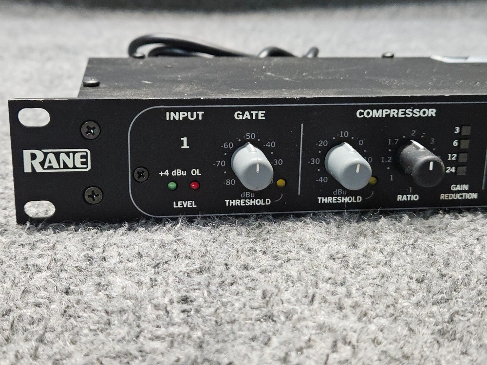 Rane DC-22 Dynamic Controller Signal Processor/Compressor DJ Limiter 2-Channel