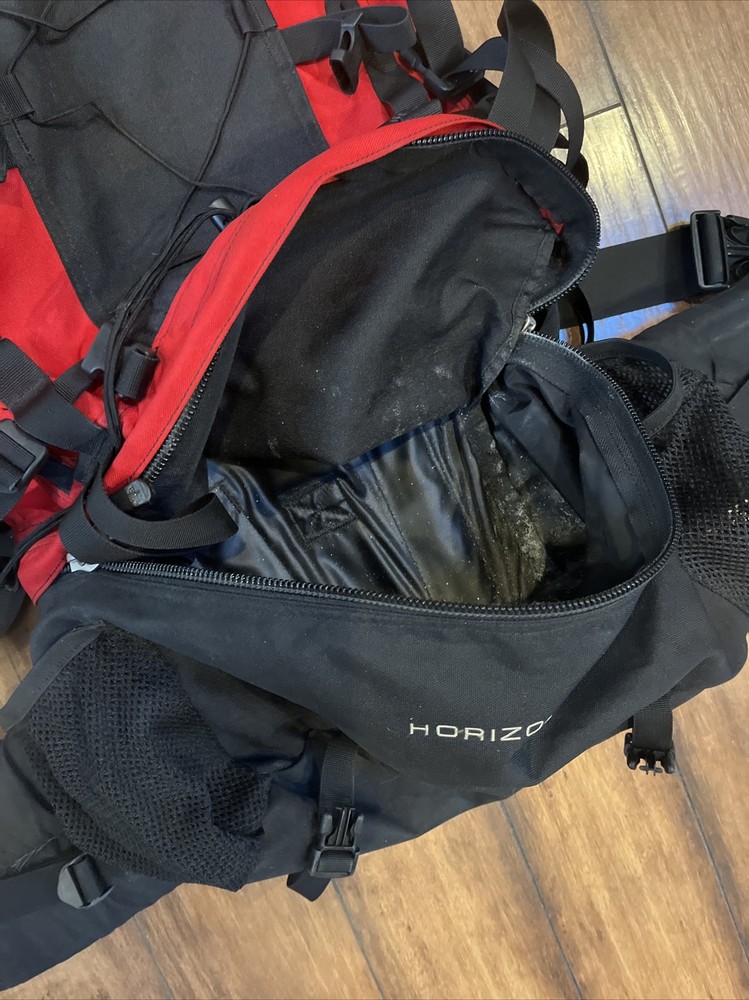The North Face Horizon Backpack Internal Frame Red Size Large