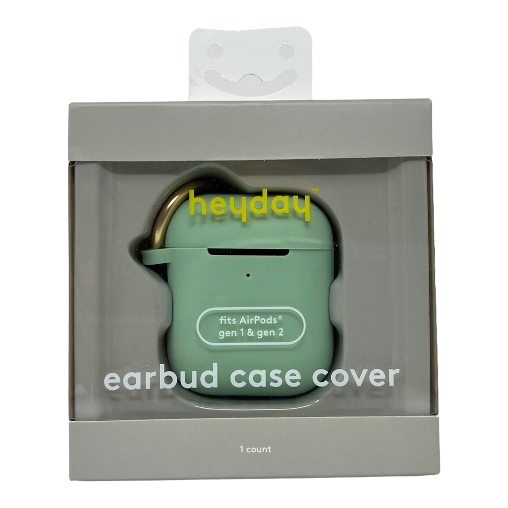 Heyday Silicone Airpod Case - River Green