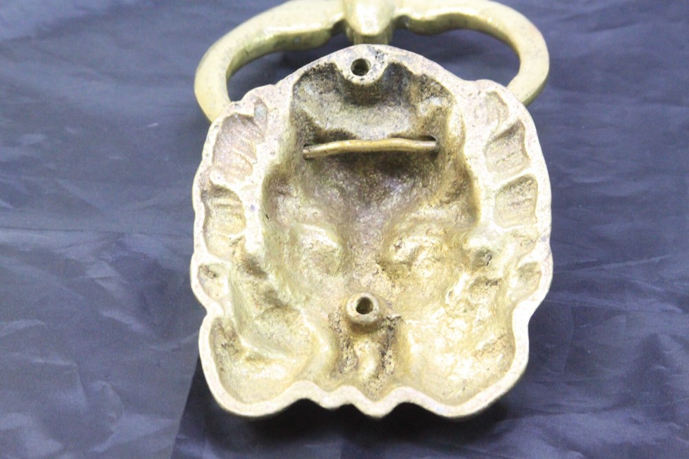 Antique Solid Brass Lion Door Knocker Heavy Duty