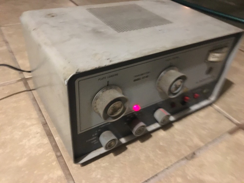 Hallicrafters HT-40 Tube Ham Radio Transmitter Tested Used
