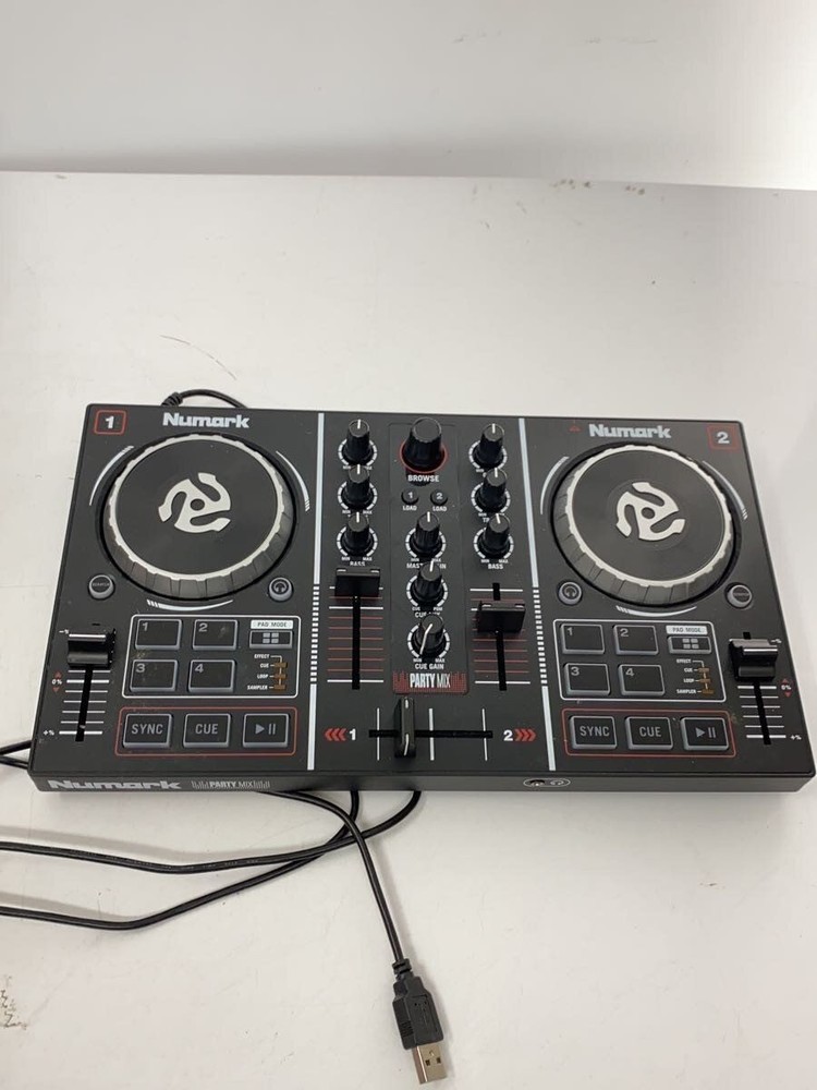 numark DJ Equipment PARTY MIX Controller Used