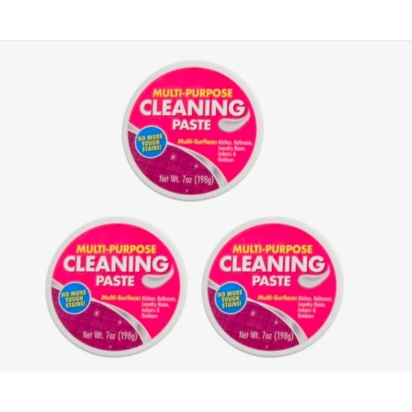 3 pk CLEANING PASTE 7OZ MULTIPURPOSE  HOMEBRIGHT