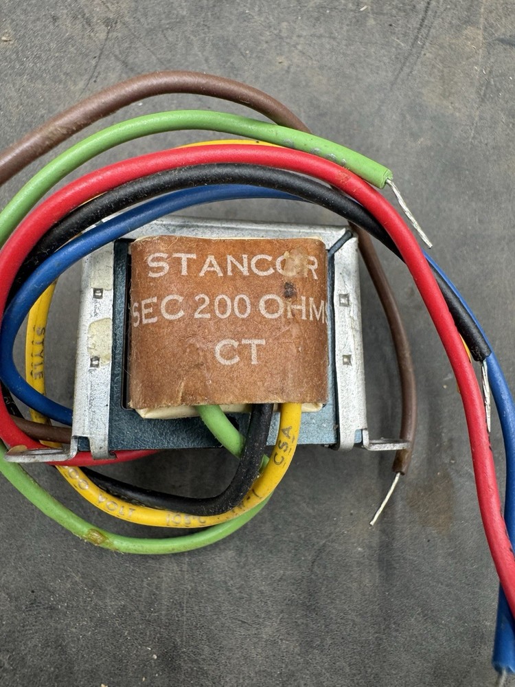NOS STANCOR TA-59 TRANSISTOR DRIVER TRANSFORMER - PRI 500 CT , SEC 200 CT OHMS