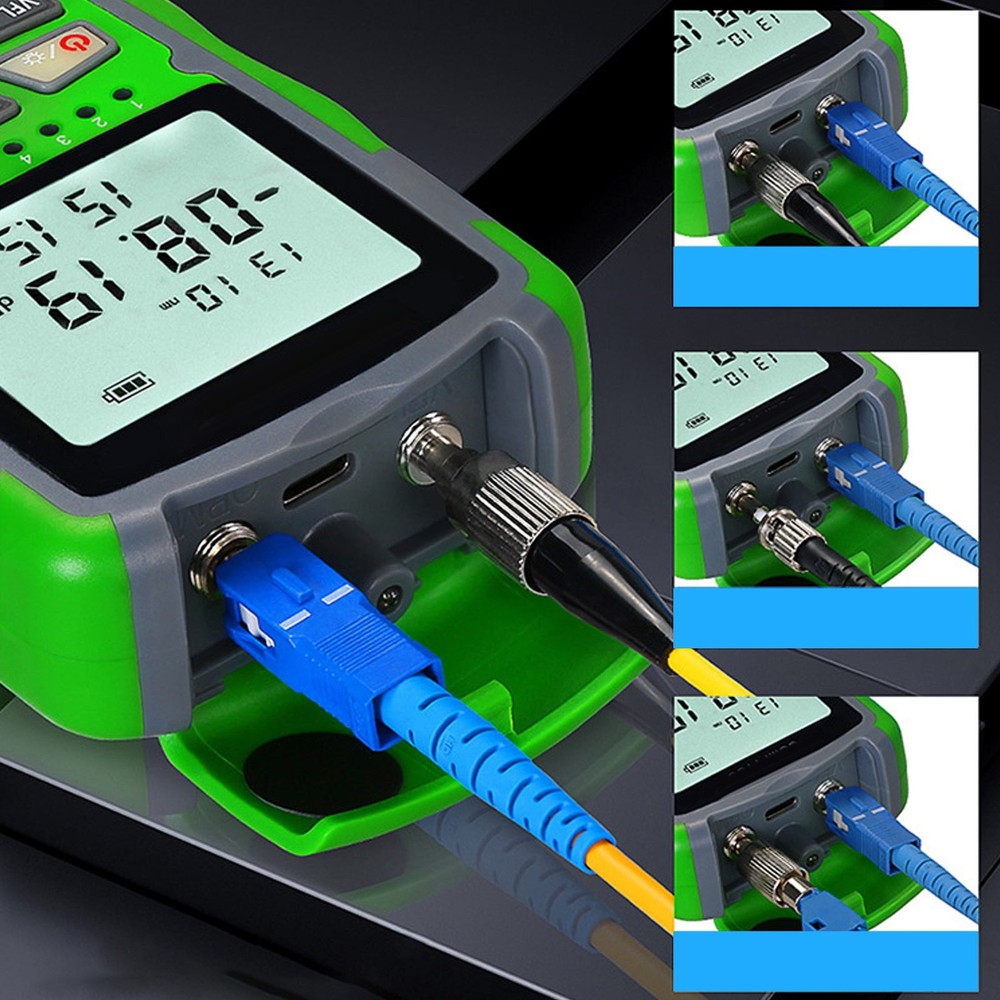 Mini Multifunctional Optical Power Meter For Fiber Optic Testing Trending❀