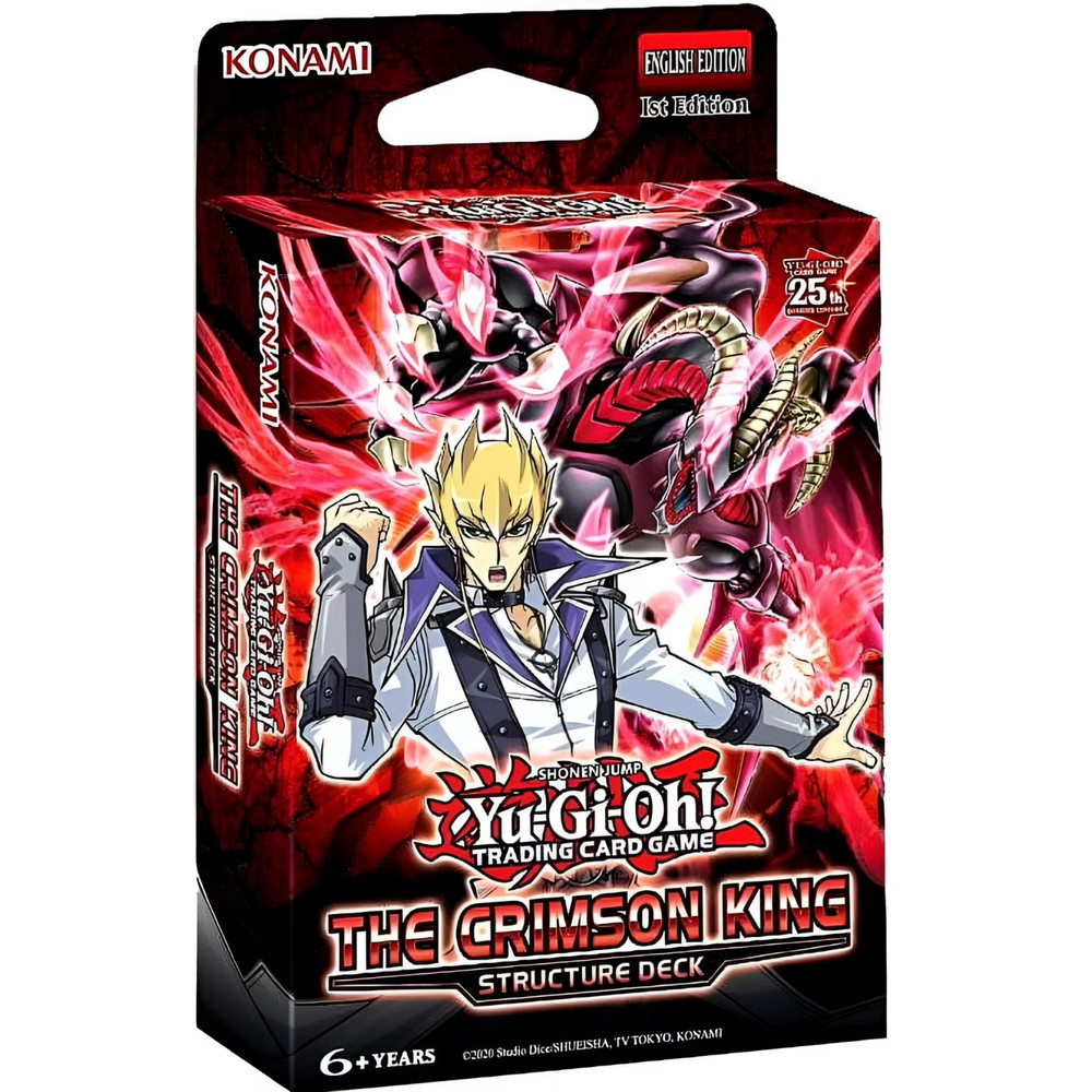 YuGiOh The Crimson King Structure Deck Sealed