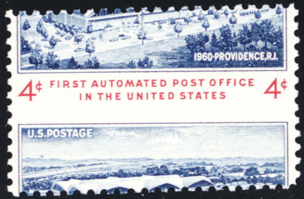 1164, Mint NH 4¢ - Tremendous Misperforation Shift Error - Stuart Katz