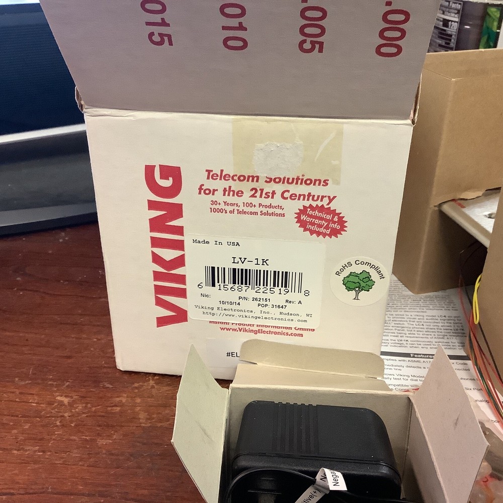 Viking Electronics Line Verification Panel With Key Switch LV-1K