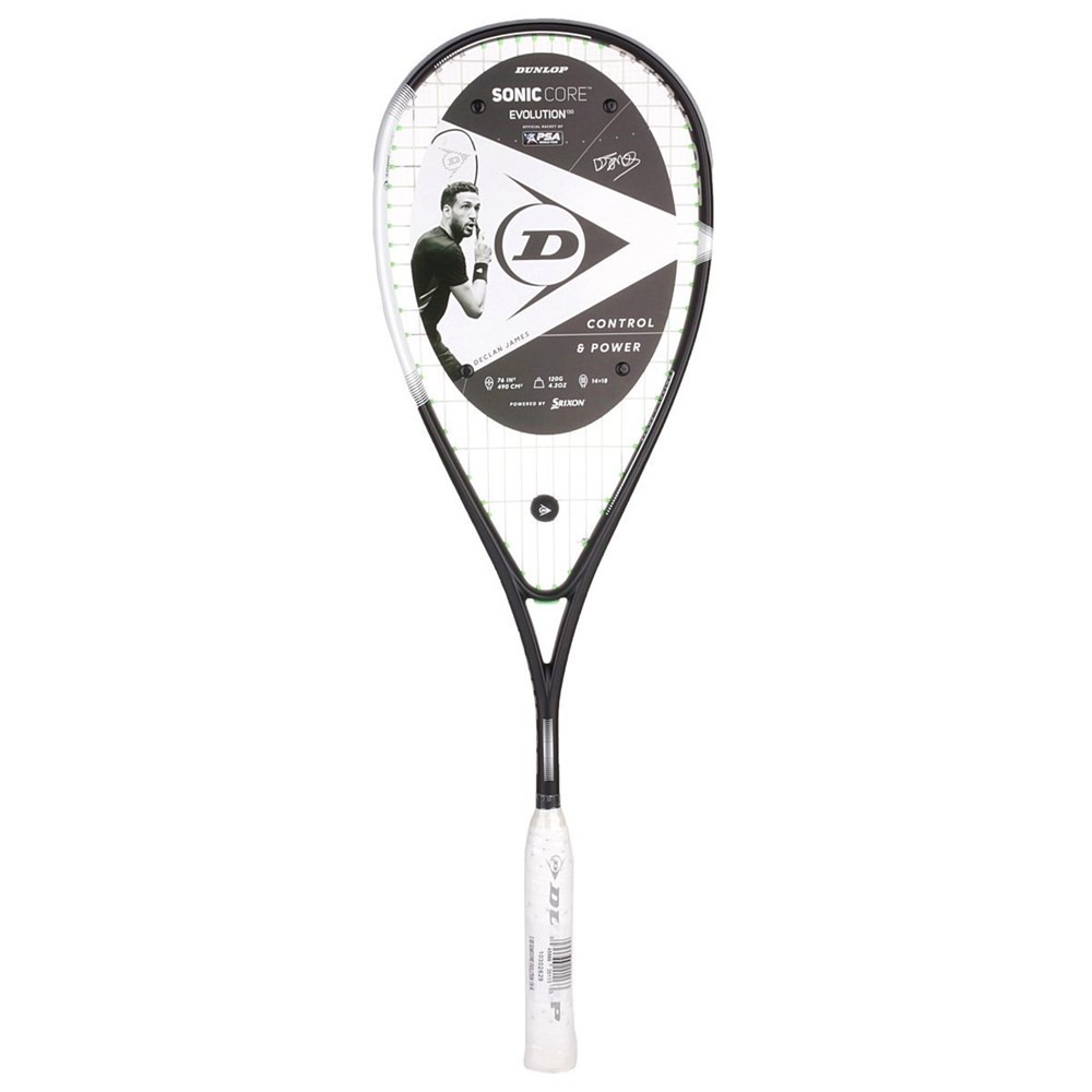 Rackets squash Dunlop Sonic Core Evolution 130 10326926 White-Black