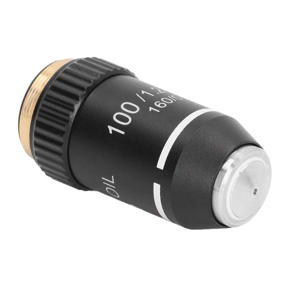Microscope Objective Lens Replacement 100X Magnification High Power Lens New