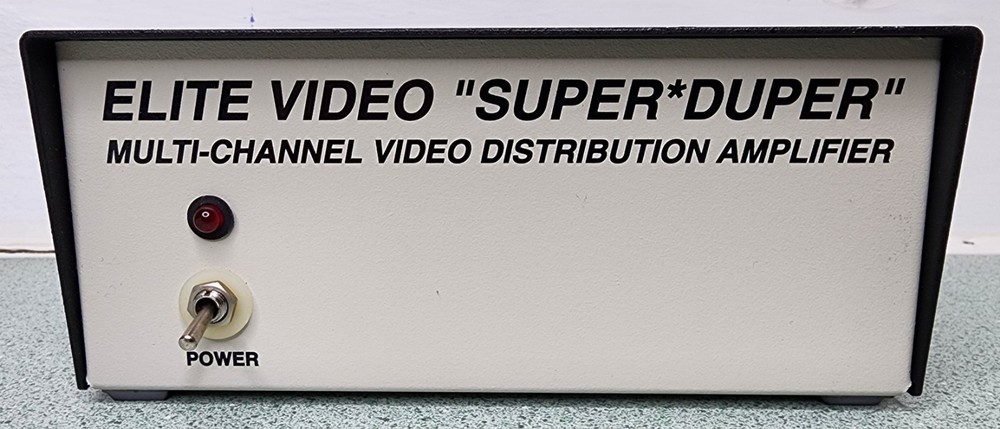 ELITE VIDEO BROADCAST VIDEO DISTRIBUTION AMPLIFIER *Untested*