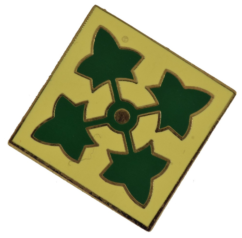 4TH DIV HAT PIN
