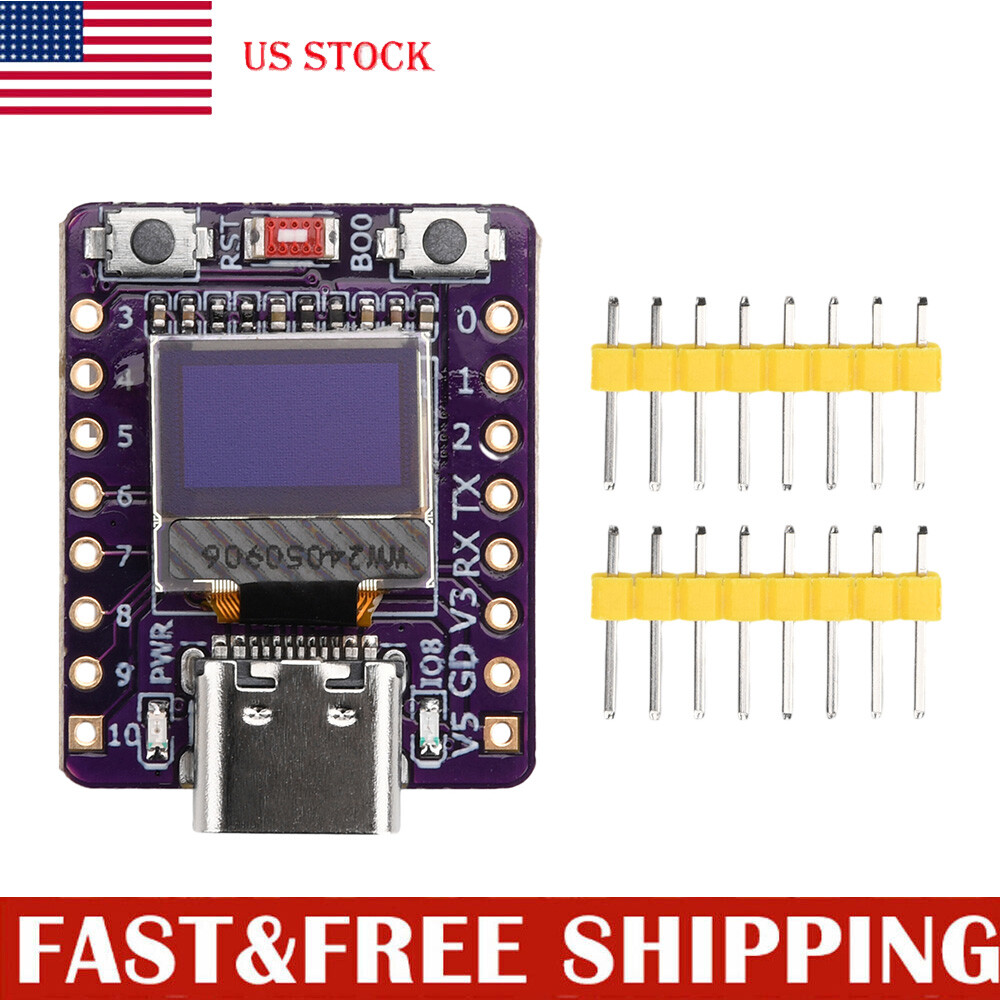 ESP32-C3 0.42-inch OLED WIFI Bluetooth Development Board Type-C 4M SPI Flash
