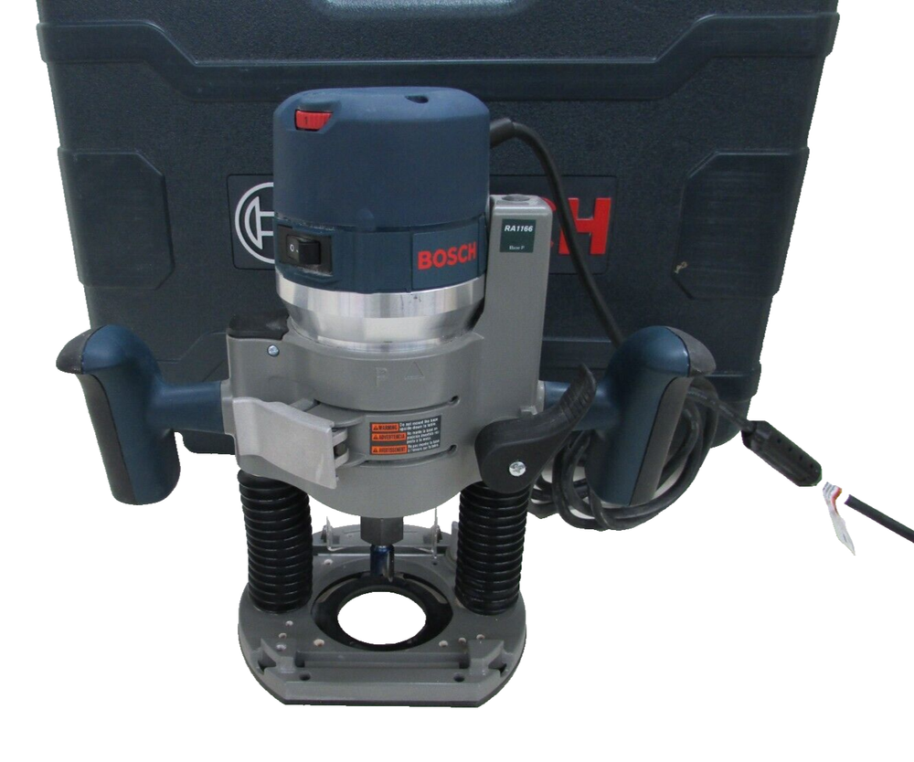 NICE! BOSCH 1617EVS FIXED / PLUNGE ROUTER COMBO KIT