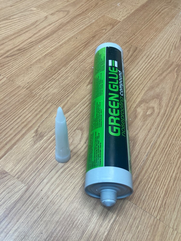 Green Glue Noiseproofing Compound - 28 oz Tube - Includes Application Tip