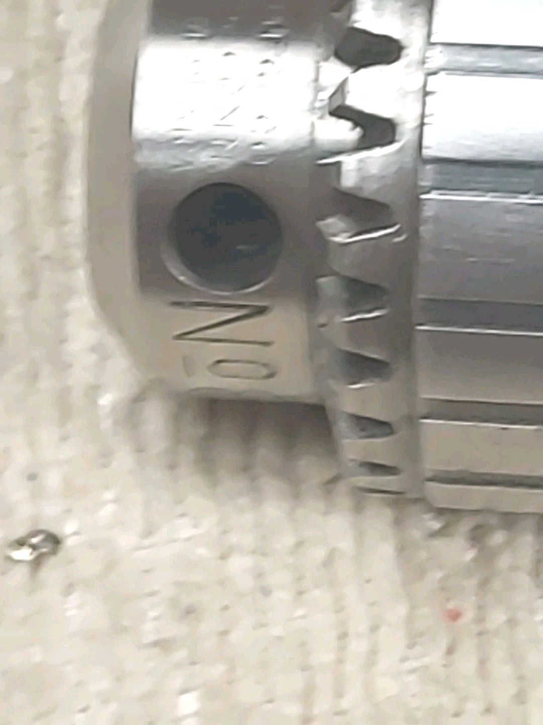 Jacobs 8-1/2 Heavy Duty Ball Bearing Super Chuck, 5/8" Shank w/ Jacobs Key.