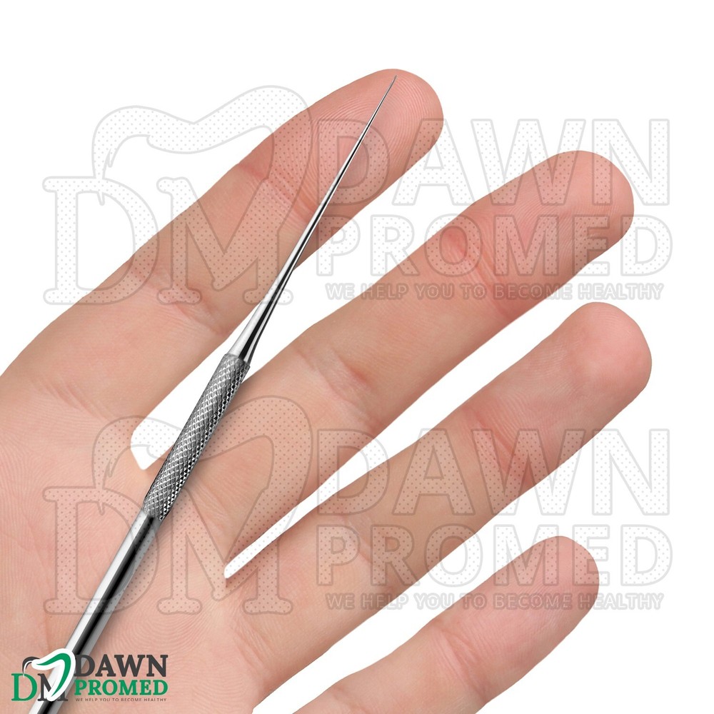 10 Pcs Dissecting Dissection Metal Teasing Needles Straight Pointed Tip Set