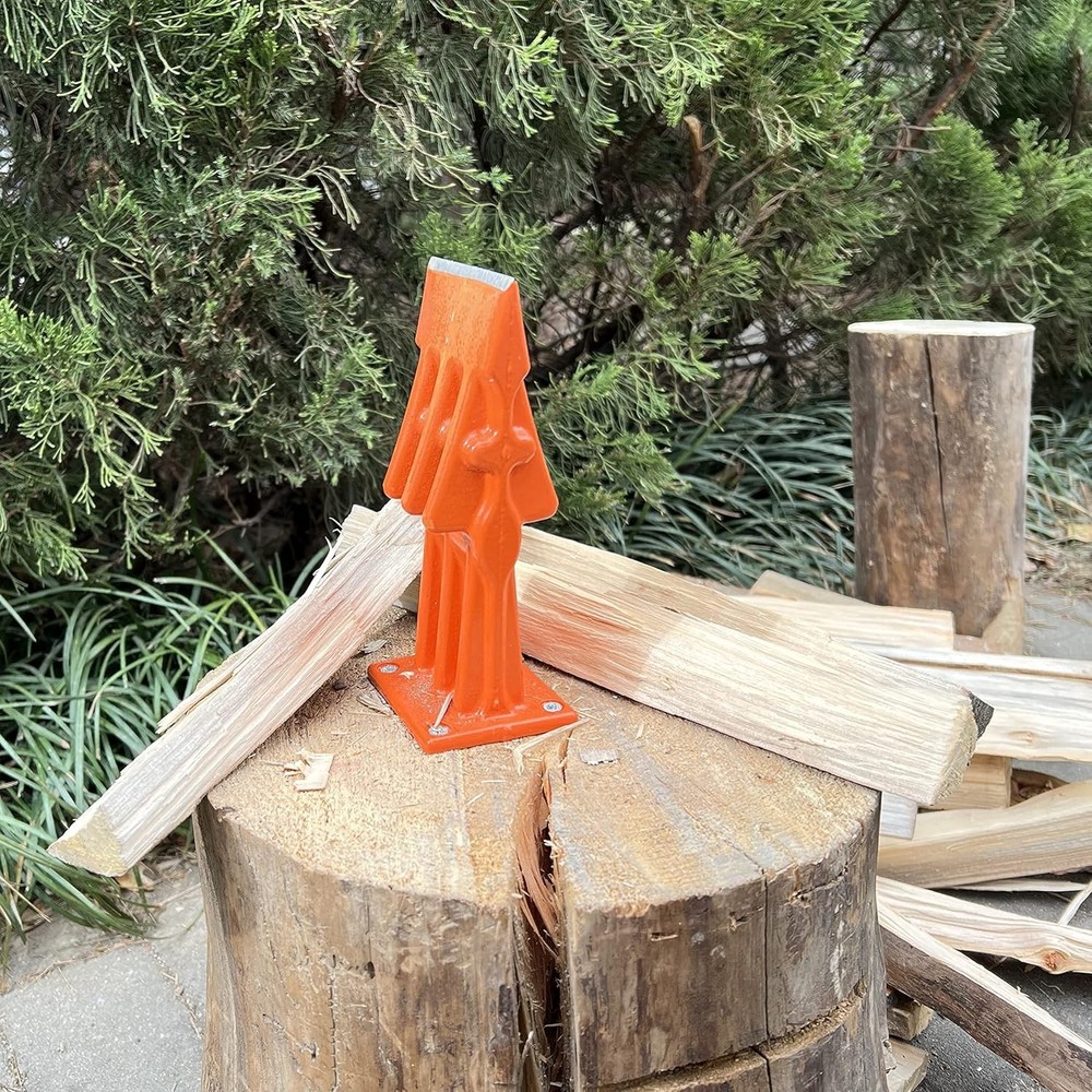 Efficient Kindling Log Splitter - Easy Manual Operation
