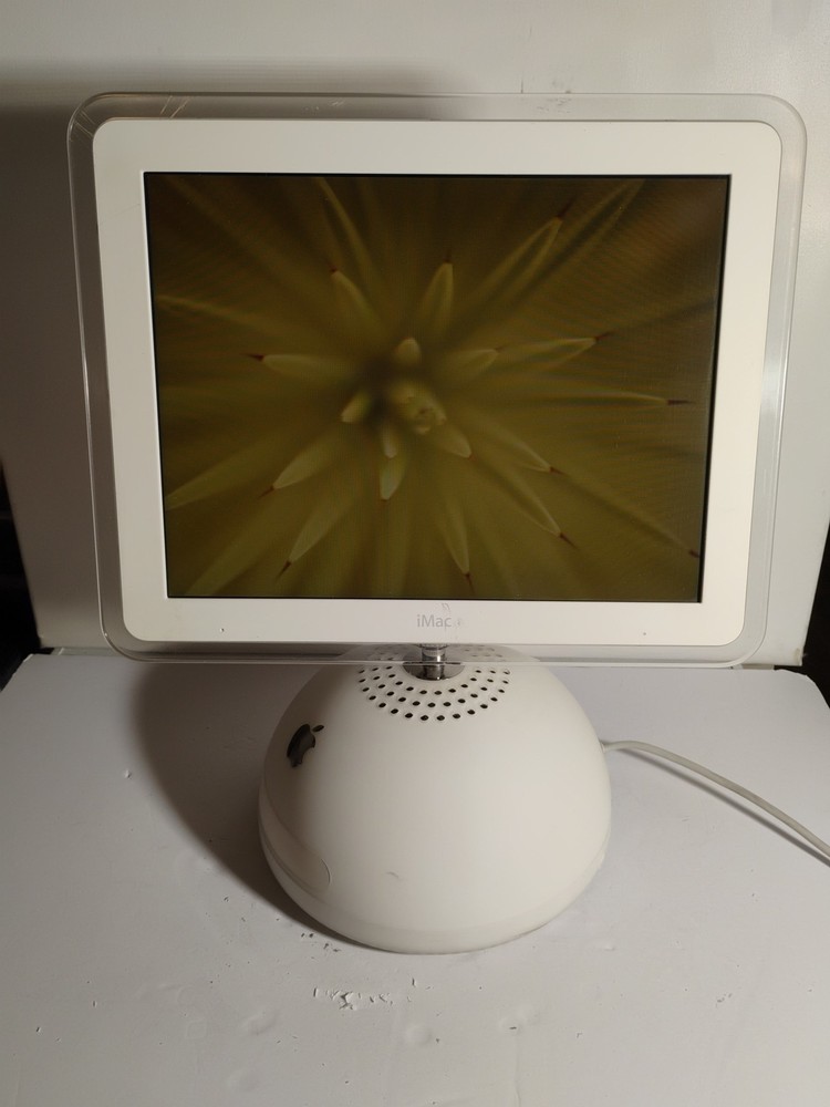 Vintage Apple iMac 2003 Computer Powers On Tested As Is