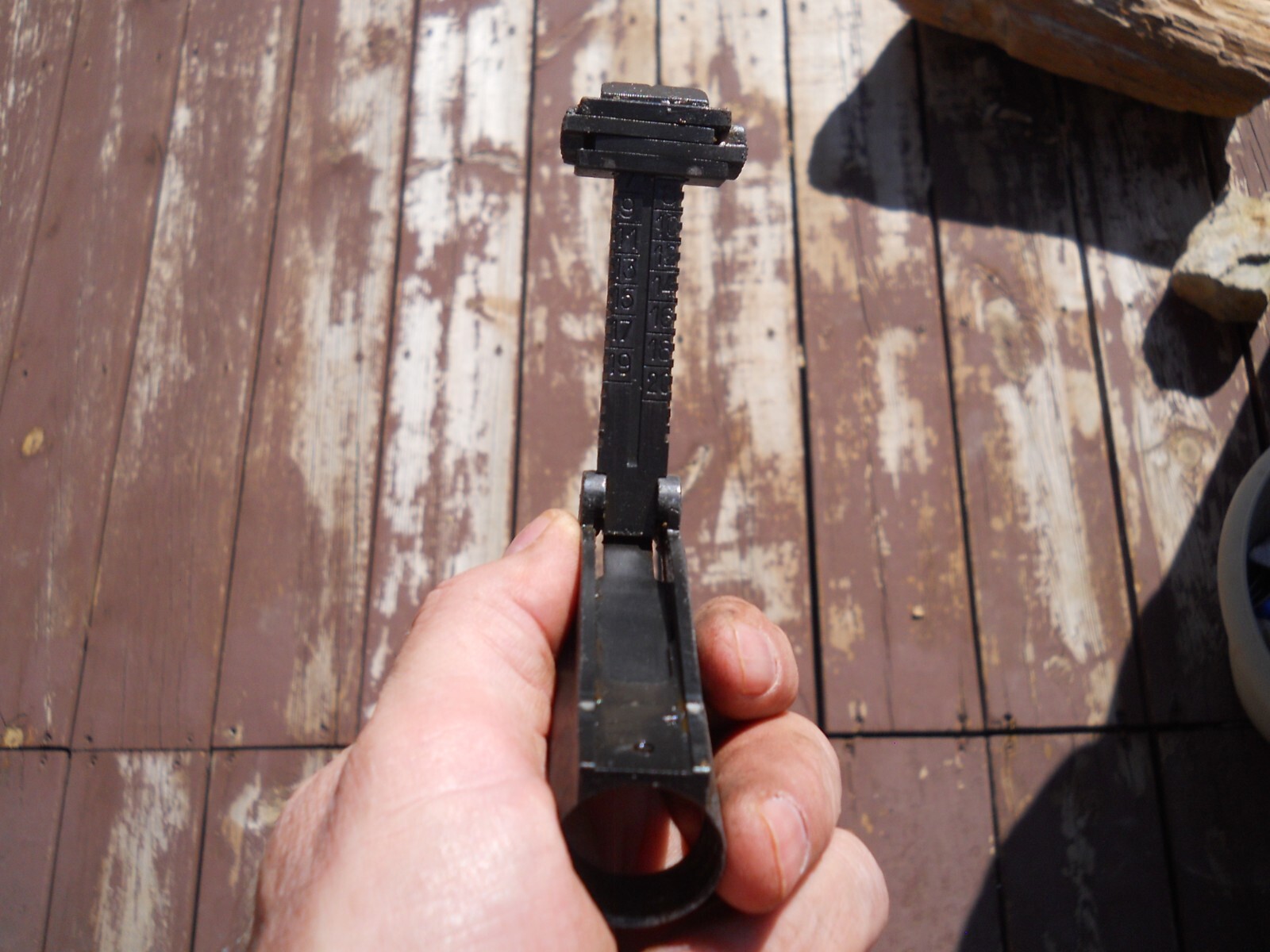 standard K98 mauser universal complete rear sight good condition