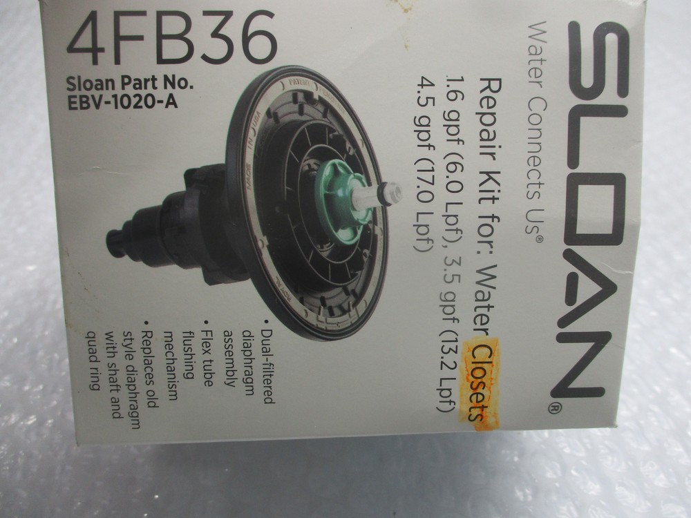 SLOAN 4FB36 KIT NSMP