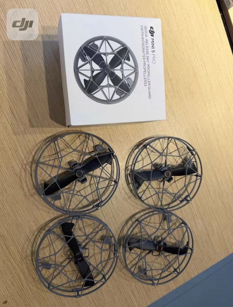 DJI Mini 5 Pro Quick Release 360° Propeller Guard with Integrated Propellers