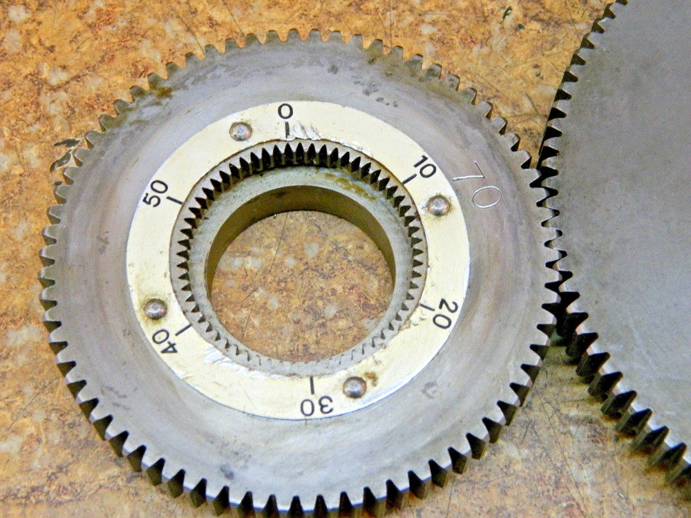 VDF BOEHRINGER D480. 0-60 Multiple Start Threading Gear Set