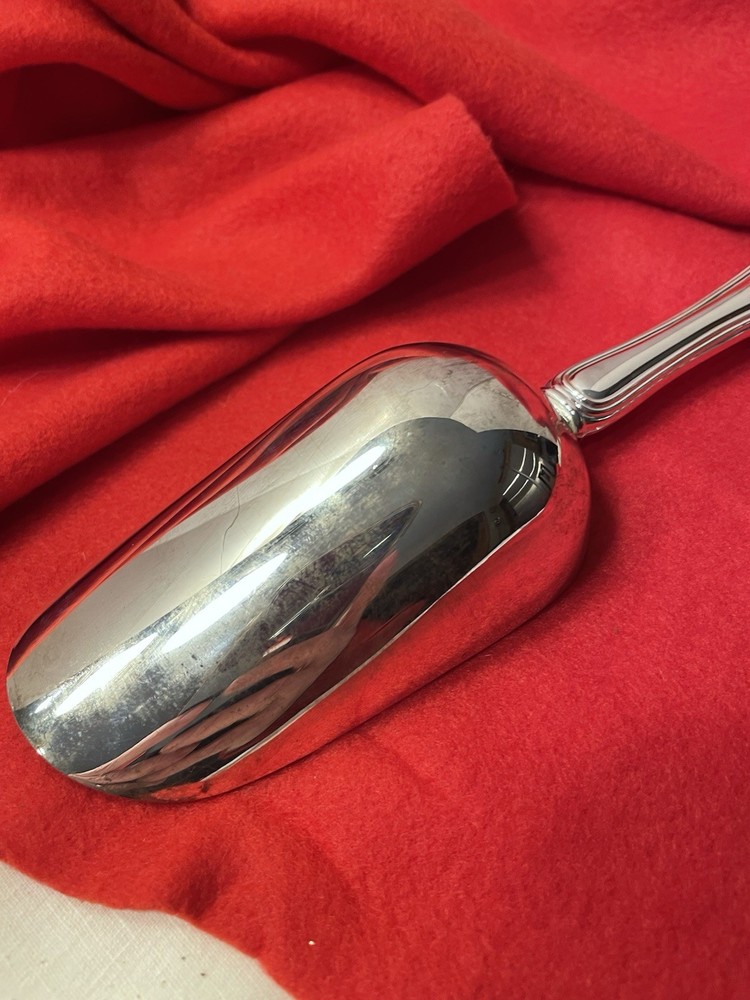 Silver plated scoop