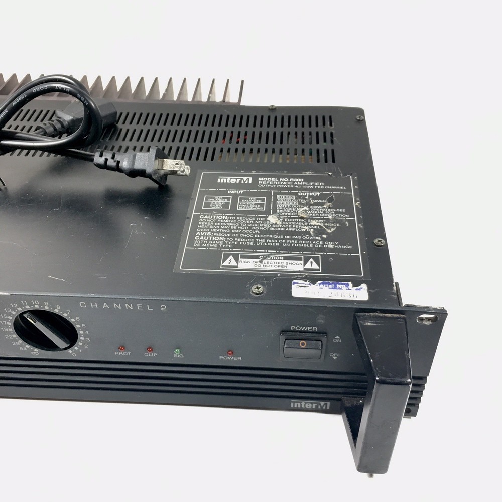 InterM R-300 Reference Power Amplifier R300 Inter M
