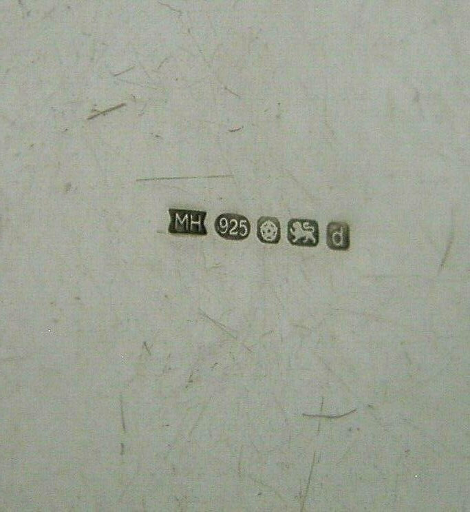 BEAUTIFUL 2 inch ENGLISH SOLID STERLING SILVER BOX 2004 MINT