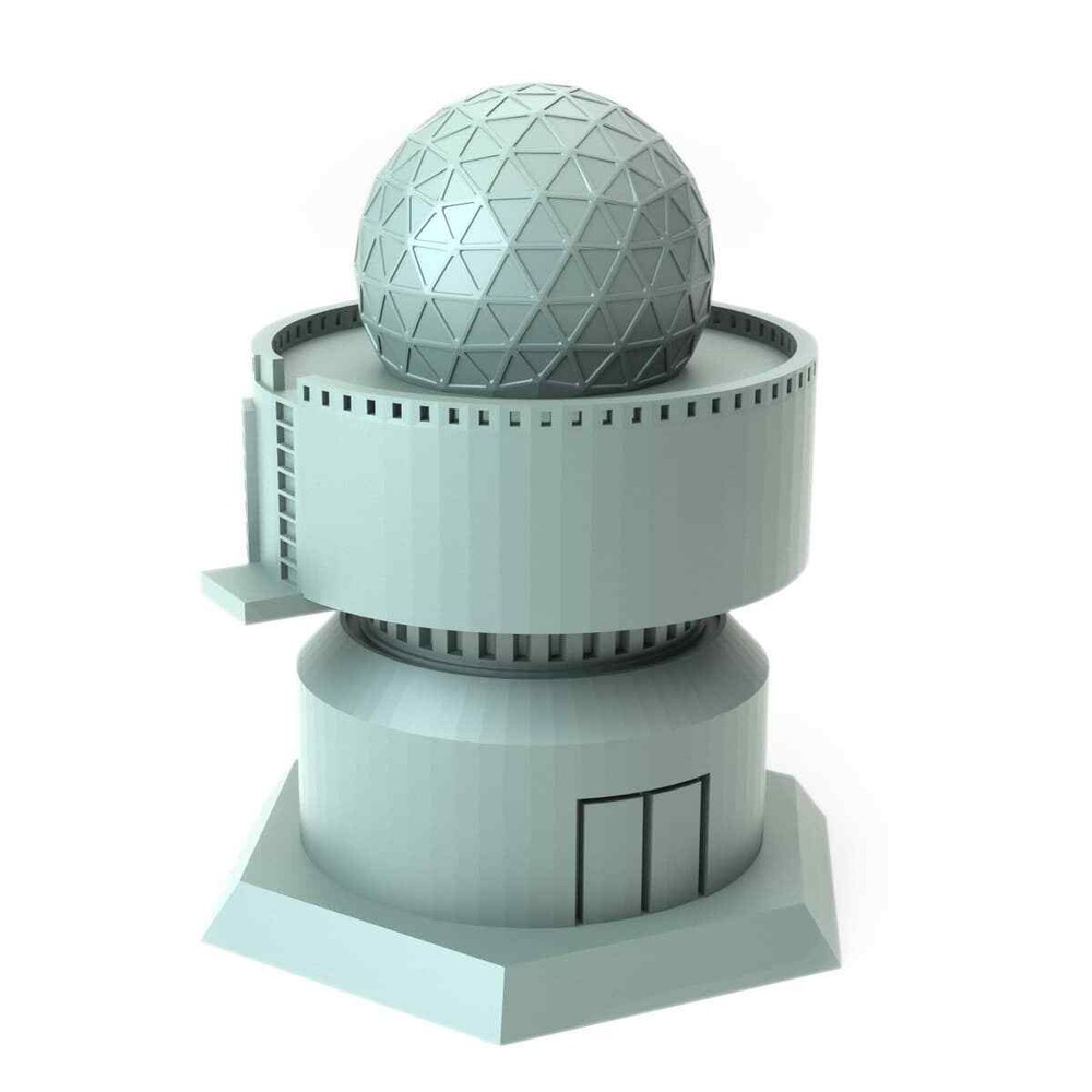 Radar Tower B Miniature Compatible with Battletech MWO