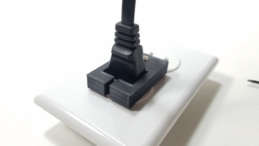 Secure-It Plug Holder "Keeps Your Plugs Secure* for your Router/Security System