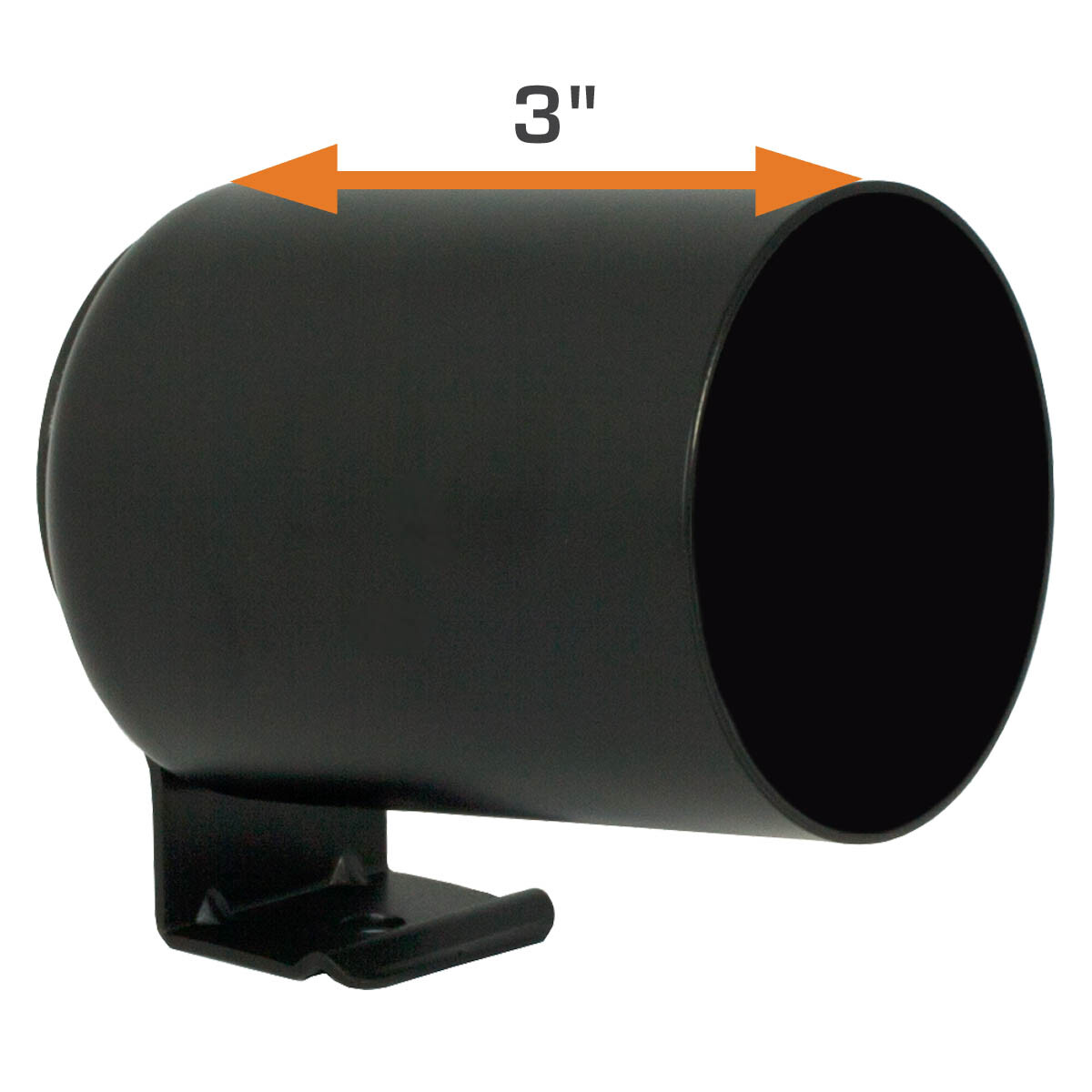 52mm Universal Single Black Metal Gauge Pod Mount Holder