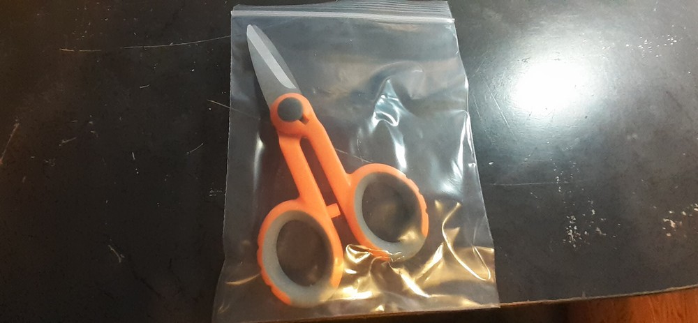 Fiber Optic Shears Scissors- Cut Electrical Wire, Coax, Fiber Optic Cable