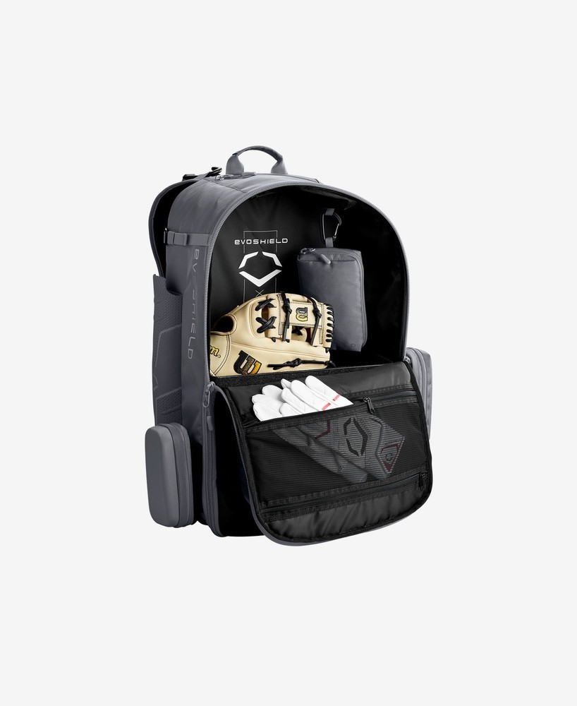 EvoShield Baseball Takeover Backpack - Charcoal
