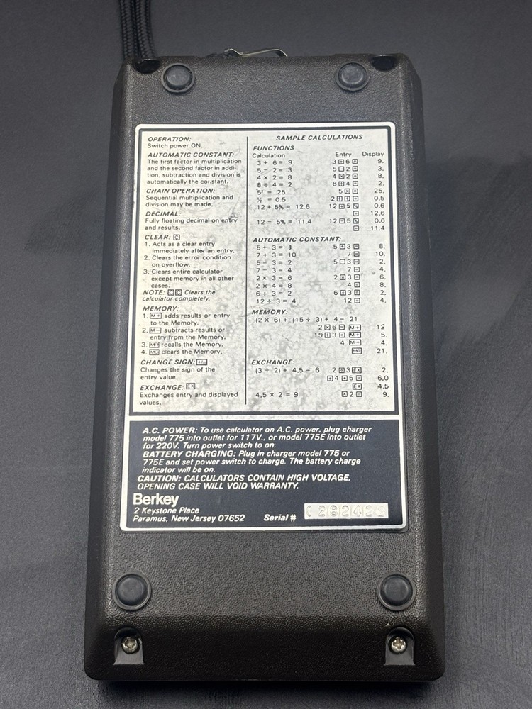 Keystone 2030 handheld electronic calculator