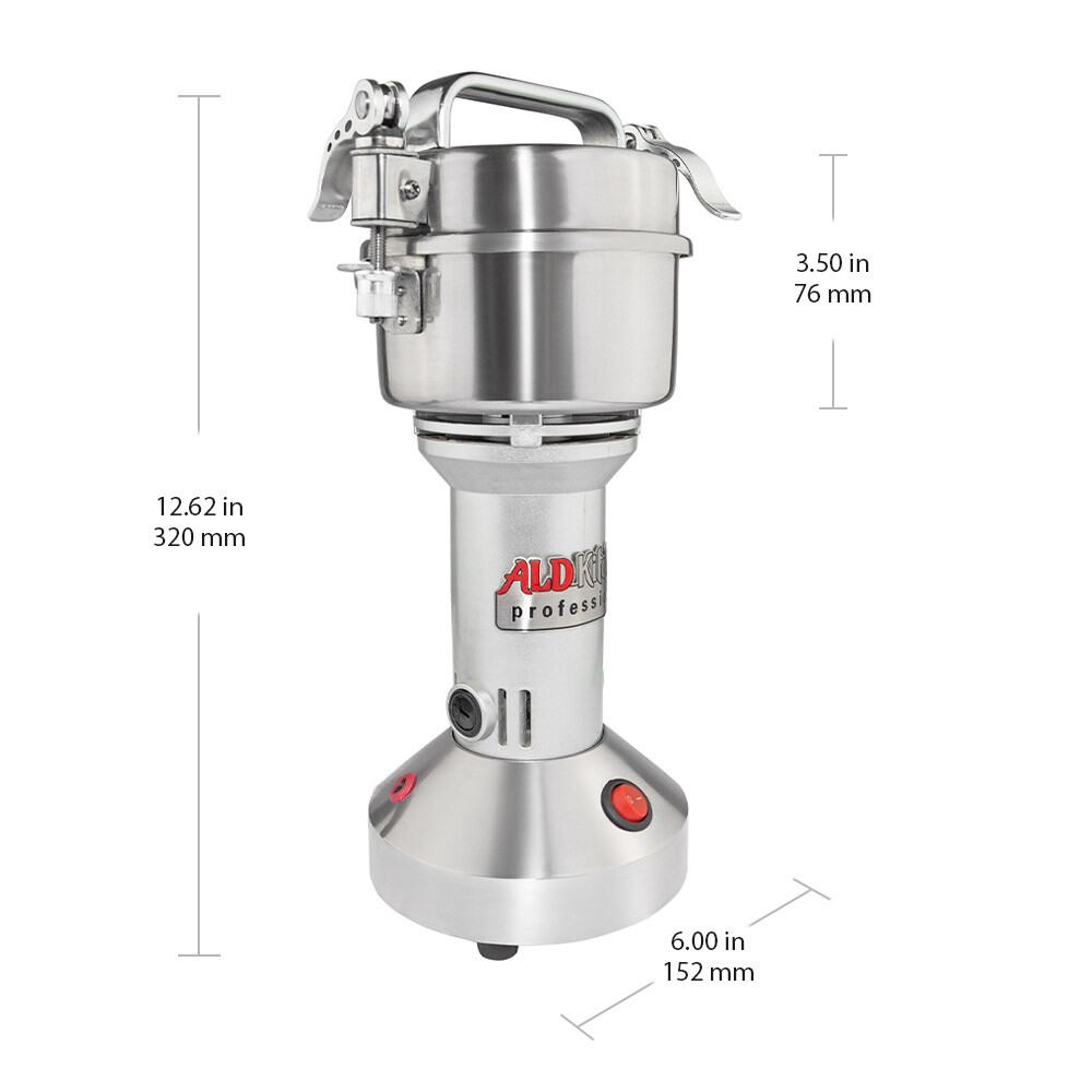 ALDKitchen Grain Mill Grinder | High-Speed Grinder Machine | Vertical 100gr